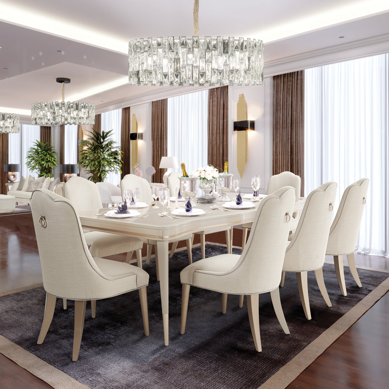 Comedor Malibu Crest P/8 Michael Amini