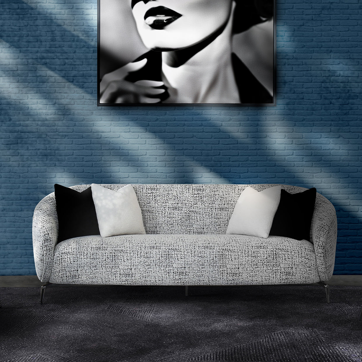 Sofá Noir Michael Amini